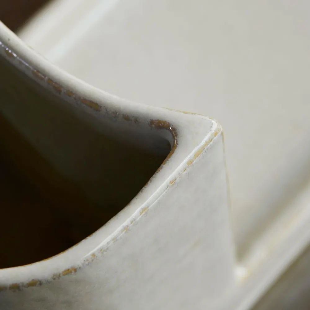 Meraki Brush & Soap Holder Datura Shellish Grey^ Køkken