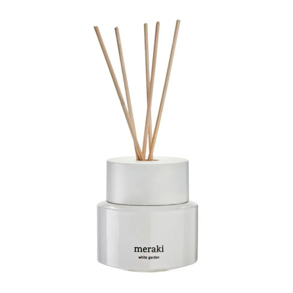 Meraki Diffuser White Garden^ Duftlys & Diffusere|Badeværelse