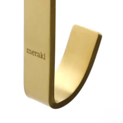 Meraki Hooks Thapsus Brushed Brass^ Knager & Greb