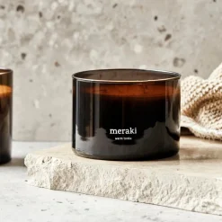 Meraki Scented Candle Warm Tonka Large^ Duftlys & Diffusere|Badeværelse