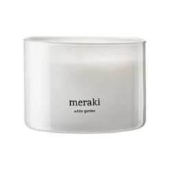 Meraki Scented Candle White Garden Large^ Duftlys & Diffusere|Badeværelse