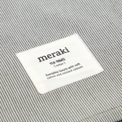 Meraki Tea Towels Verum Light Grey/Army^ Køkkentekstiler