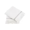 Meraki Towels White & Grey Stripes 40x60 cm^ Badeværelse|Badtekstiler