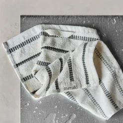 Meraki Wash Cloths True Off-White/Black^ Badeværelse