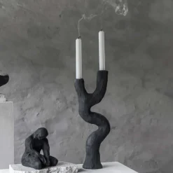Mette Ditmer Art Piece Candleholder Black^ Andet Boligtilbehør|Lysestager