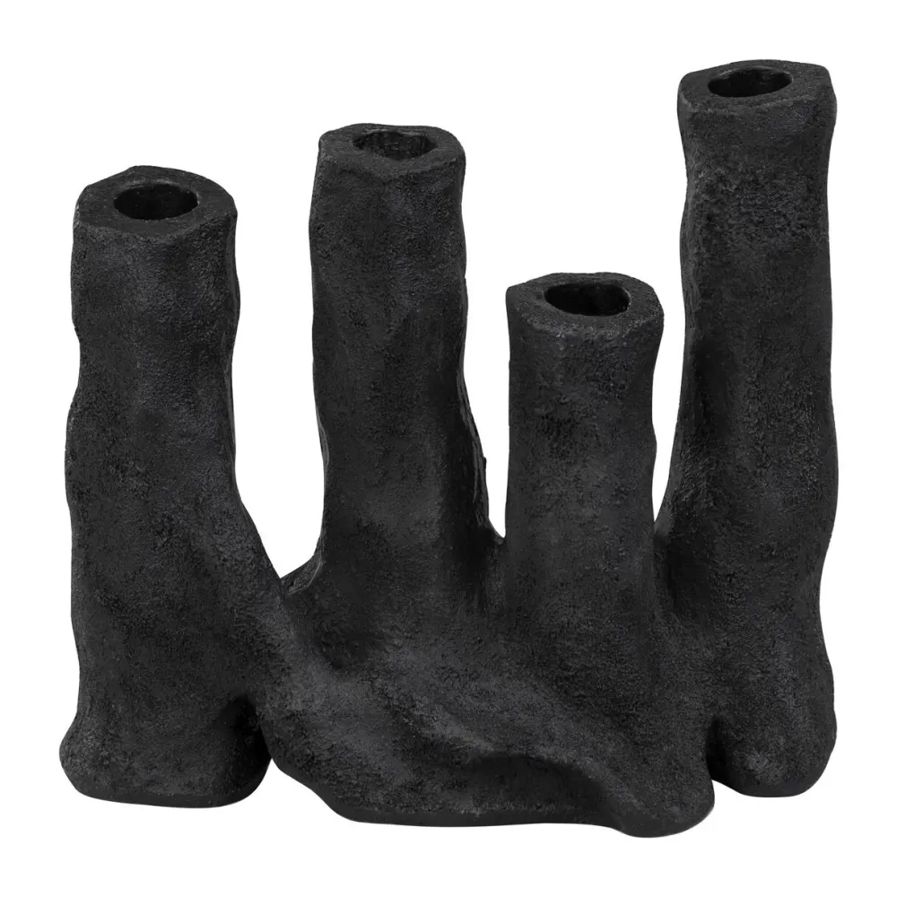 Mette Ditmer Art Piece Four Candleholder Black^ Adventsstager|Andet Boligtilbehør