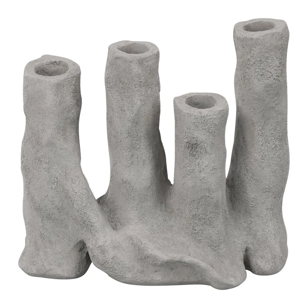 Mette Ditmer Art Piece Four Candleholder Light Grey^ Adventsstager|Andet Boligtilbehør