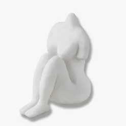 Mette Ditmer Art Piece Sitting Woman Off-White^ Andet Boligtilbehør|Keramik & Porcelæn