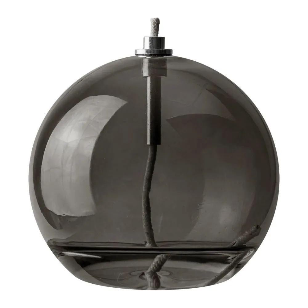 Mette Ditmer Aura Oil Lamp Smoke Grey Large^ Andet Boligtilbehør|Lysestager