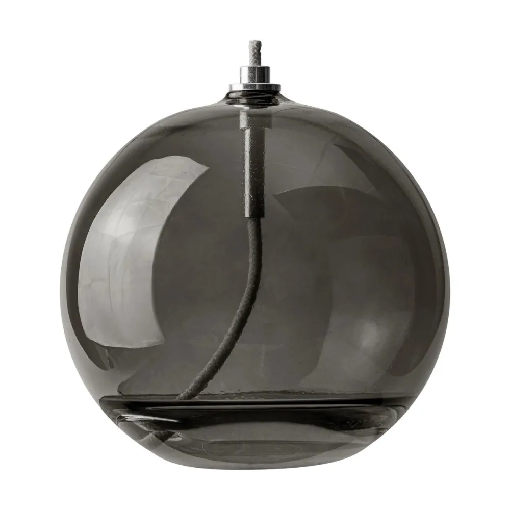 Mette Ditmer Aura Oil Lamp Smoke Grey Medium^ Andet Boligtilbehør|Lysestager