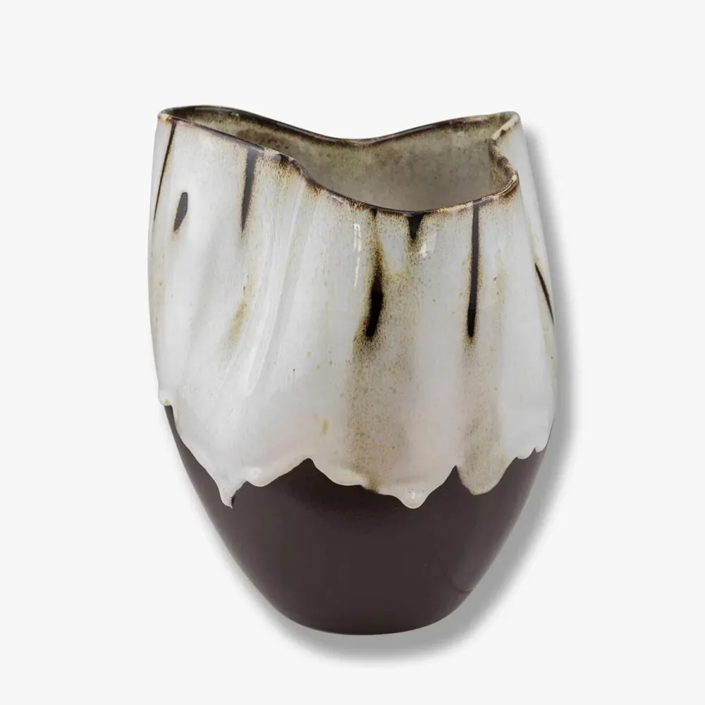 Mette Ditmer By Hand Curve Vase Off-White Small^ Andet Boligtilbehør|Vaser
