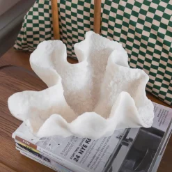 Mette Ditmer Coral Deco Bowl Off-White^ Skåle & Bakker|Andet Boligtilbehør