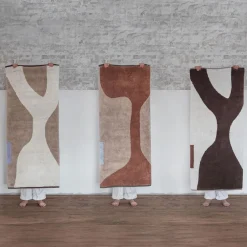 Mette Ditmer Figura Rug Brown Medium^ Tæpper & Måtter