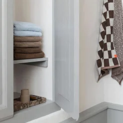 Mette Ditmer Geo Towel Light Blue^ Badeværelse