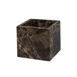 Mette Ditmer Marble Cube Brown^ Skåle & Bakker|Andet Boligtilbehør