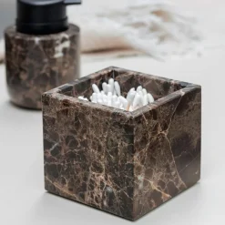 Mette Ditmer Marble Cube Brown^ Skåle & Bakker|Andet Boligtilbehør