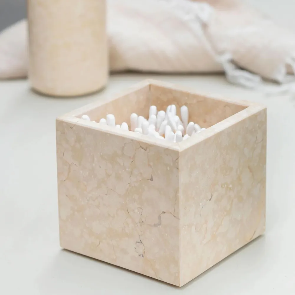 Mette Ditmer Marble Cube Sand^ Skåle & Bakker|Badeværelse