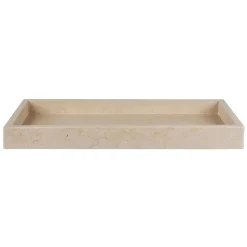 Mette Ditmer Marble Deco Tray Sand^ Skåle & Bakker|Badeværelse