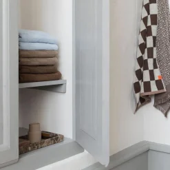 Mette Ditmer Retro Guest Towels Chocolate^ Badeværelse|Badtekstiler