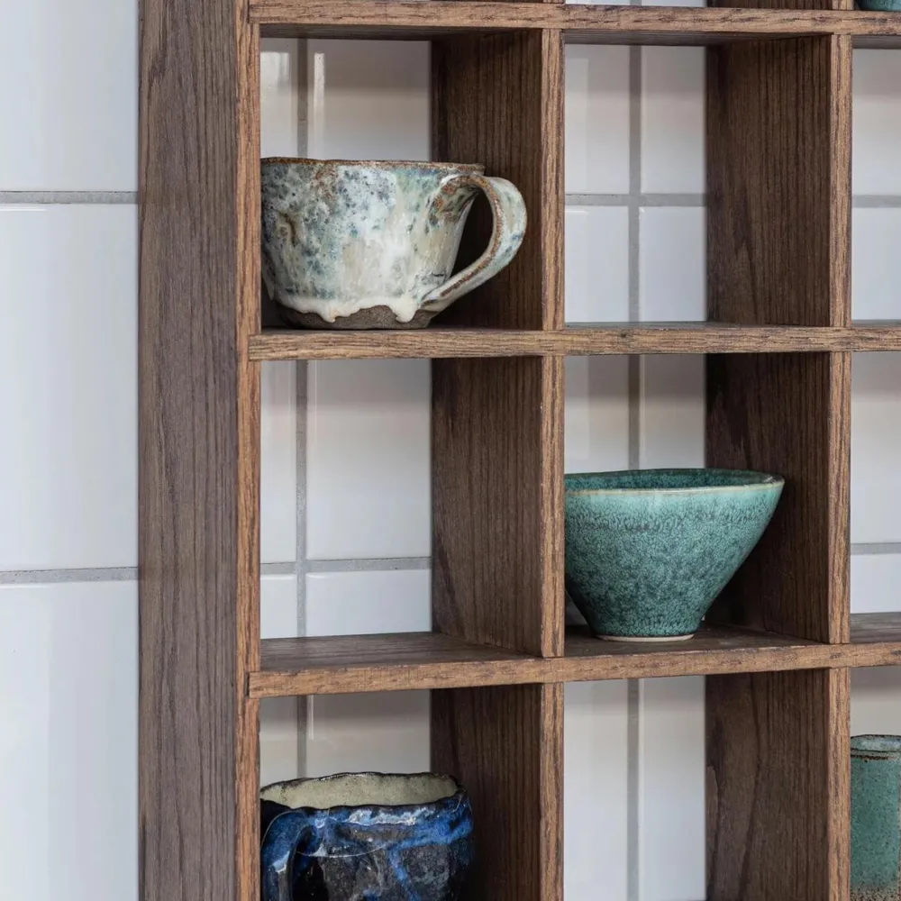 Mette Ditmer Showcase Set Box Oak/Dark Oiled Large^ Hylder|Reoler & Skabe