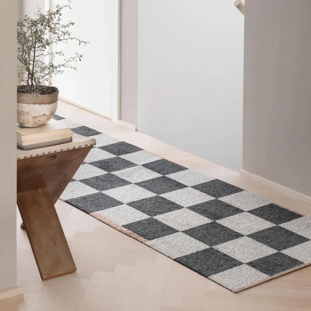 Mette Ditmer Square All-Round Mat Dark Grey Large^ Entré|Badeværelse