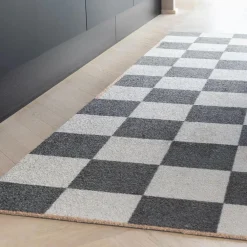 Mette Ditmer Square All-Round Mat Dark Grey Large^ Entré|Badeværelse