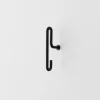 Moebe Wall Hook Small Black 2-pak^ Knager & Greb|Entré