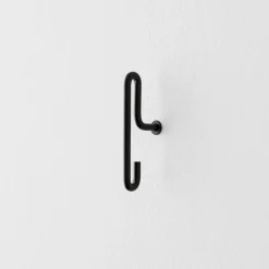 Moebe Wall Hook Small Black 2-pak^ Knager & Greb|Entré