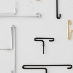 Moebe Wall Hook Small Black 2-pak^ Knager & Greb|Entré