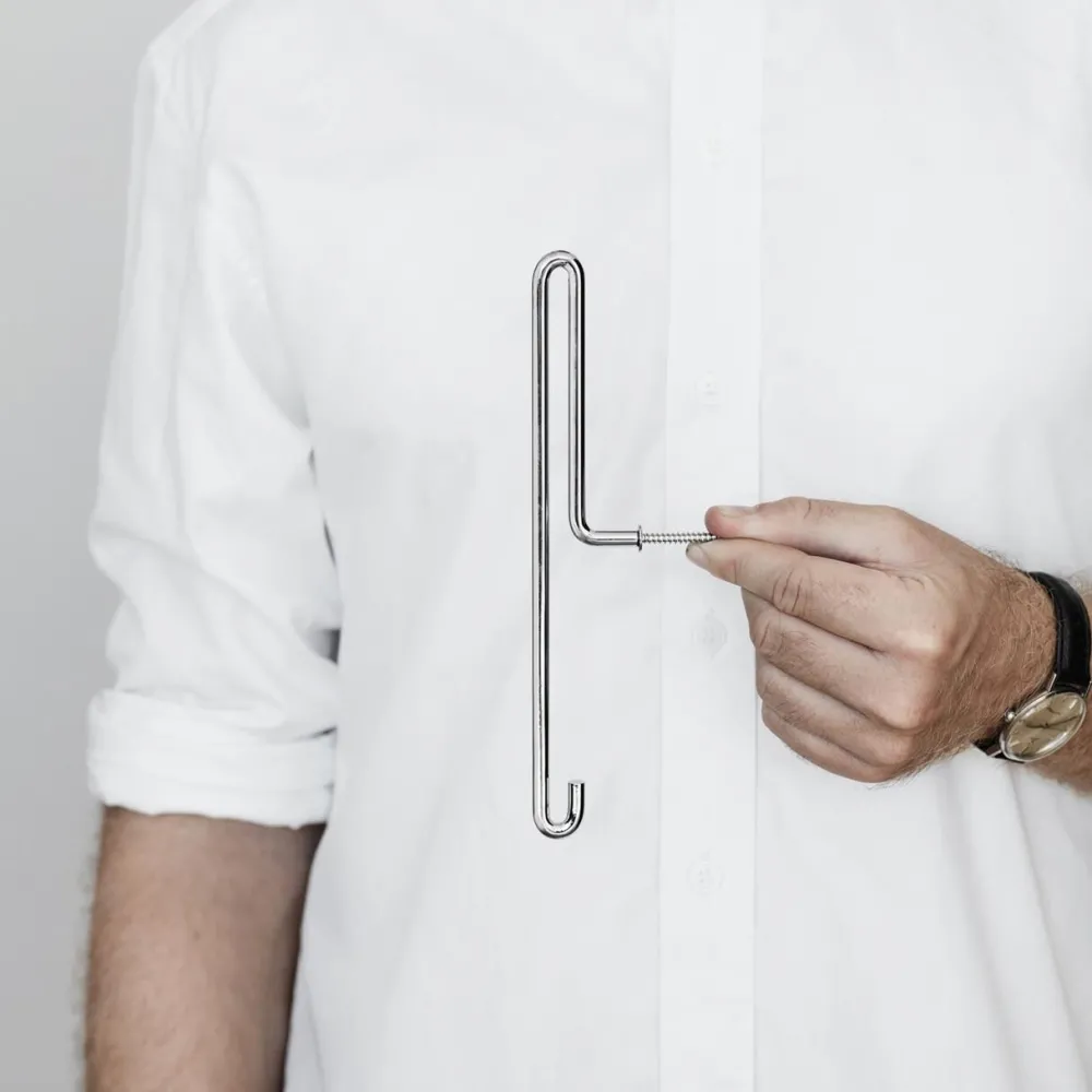 Moebe Wall Hook Stainless Steel Large^ Knager & Greb