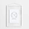 Moebe White Frame A4^ Stue|Andet Boligtilbehør