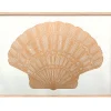 Monika Petersen Musling-Seashell Gold/Sand^ Stue|Illustrationer & Plakater