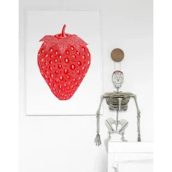 Monika Petersen Strawberry Red^ Stue|Illustrationer & Plakater
