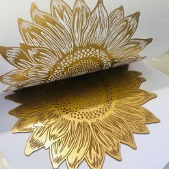 Monika Petersen Sunflower Gold/White^ Illustrationer & Plakater