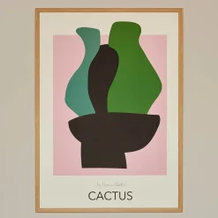 MONNA Studio Design Poster Cactus 50x70 cm^ Andet Boligtilbehør|Illustrationer & Plakater