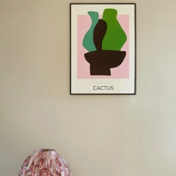 MONNA Studio Design Poster Cactus 50x70 cm^ Andet Boligtilbehør|Illustrationer & Plakater