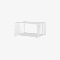 Montana Panton Wire, Single, Half Height, Snow^ Hylder|Stue