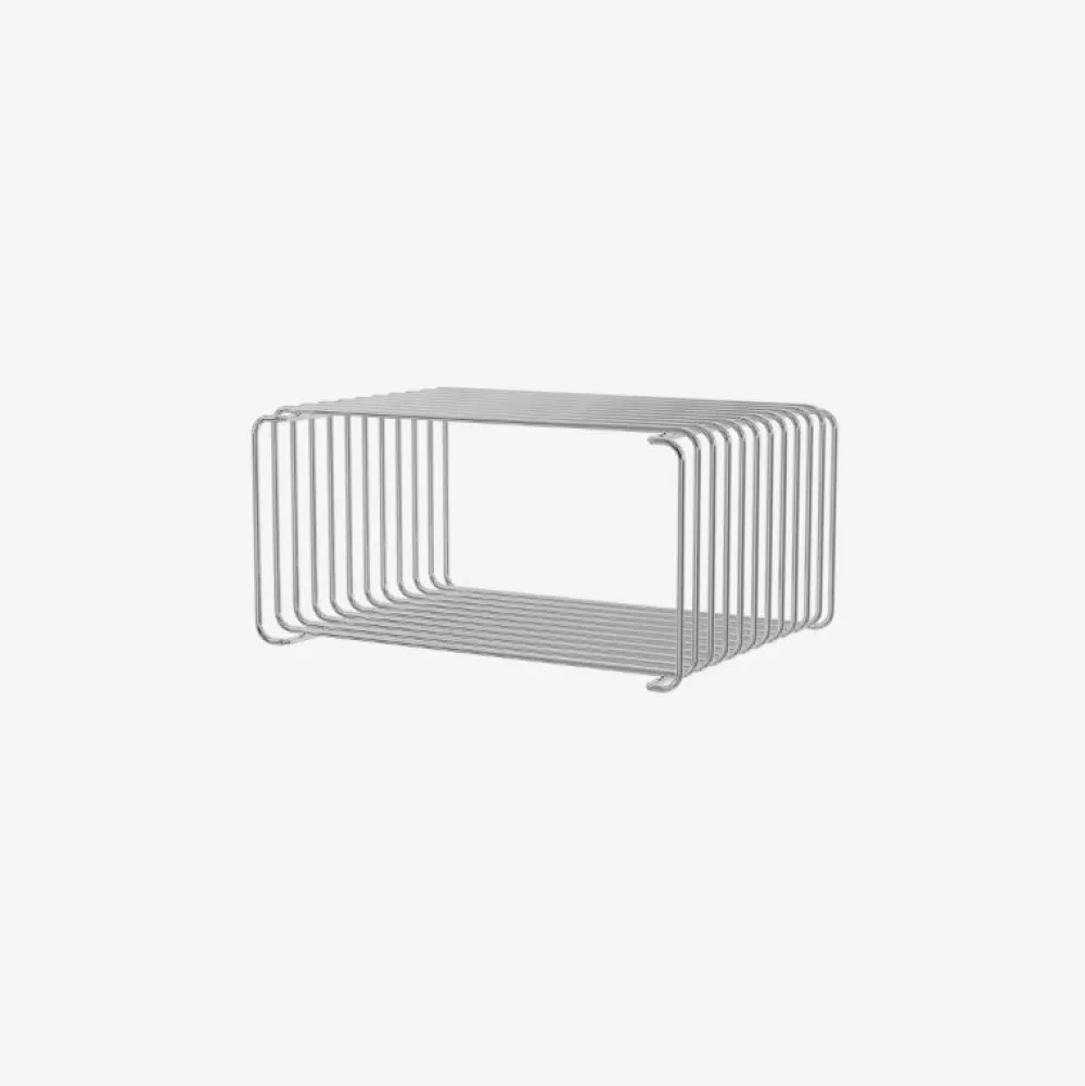 Montana Panton Wire, Single, Half Height, Chrome^ Hylder|Stue