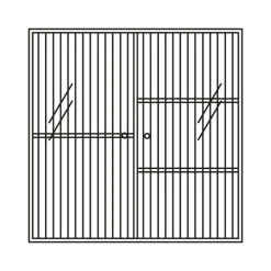Montana Selection Ripple II Vitrineskab^ Stue|Køkken