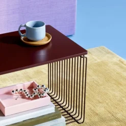 Montana Verner Panton Wire Topplade Black Red^ Hylder|Stue