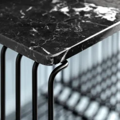 Montana Verner Panton Wire Topplade Sort Marmor^ Hylder|Stue