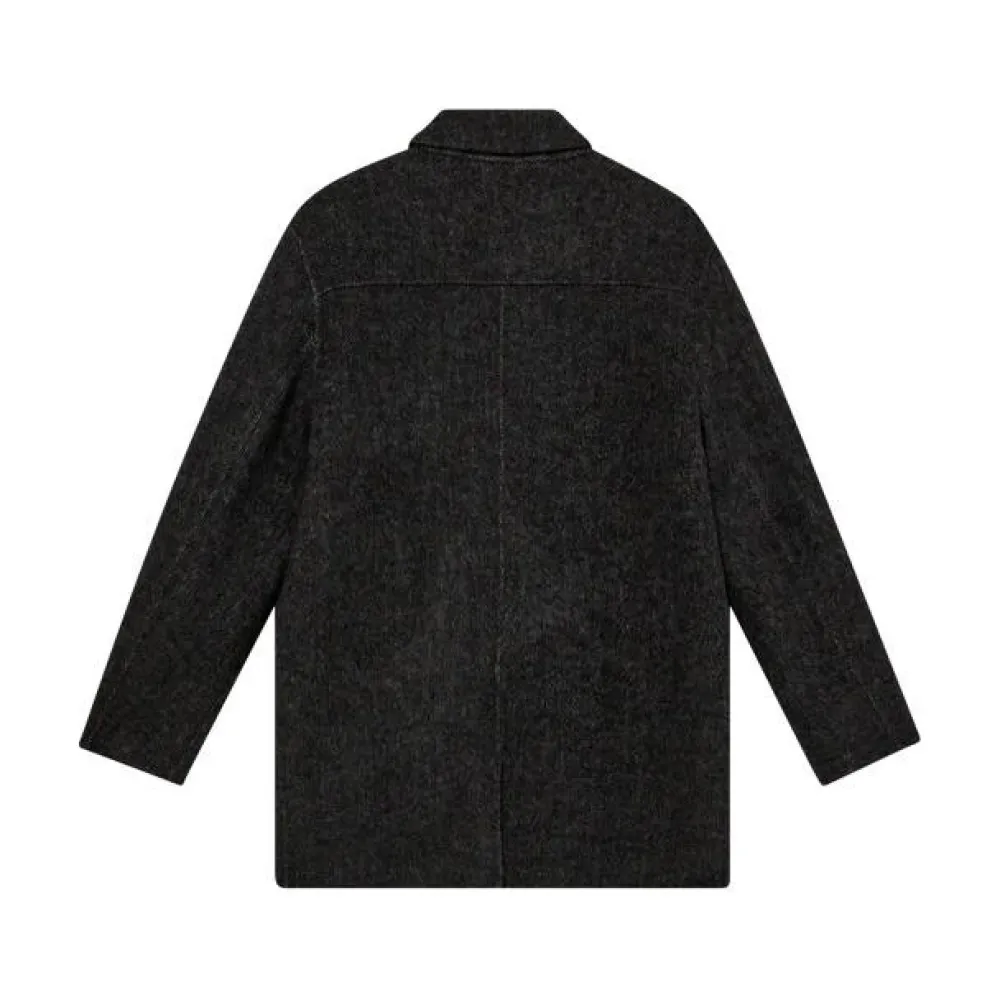 Mos Mosh Gallery Barkley Wool Coat Phantom^ Overtøj