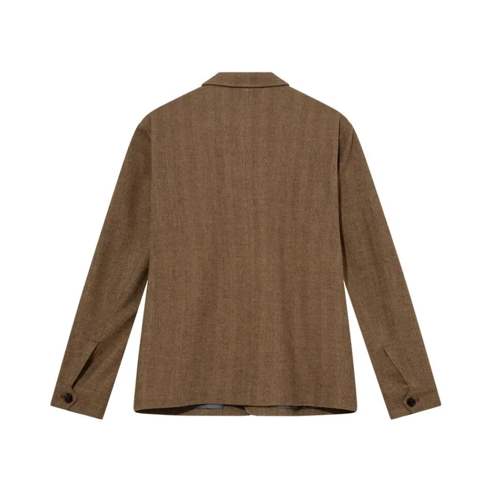 Mos Mosh Gallery Conor Herringbone Jacket Ermine^ Overtøj