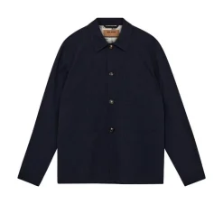 Mos Mosh Gallery Conor Seer Check Jacket Navy^ Overtøj
