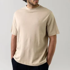 Mos Mosh Gallery Darren SS Tee Aluminium^ Overdele