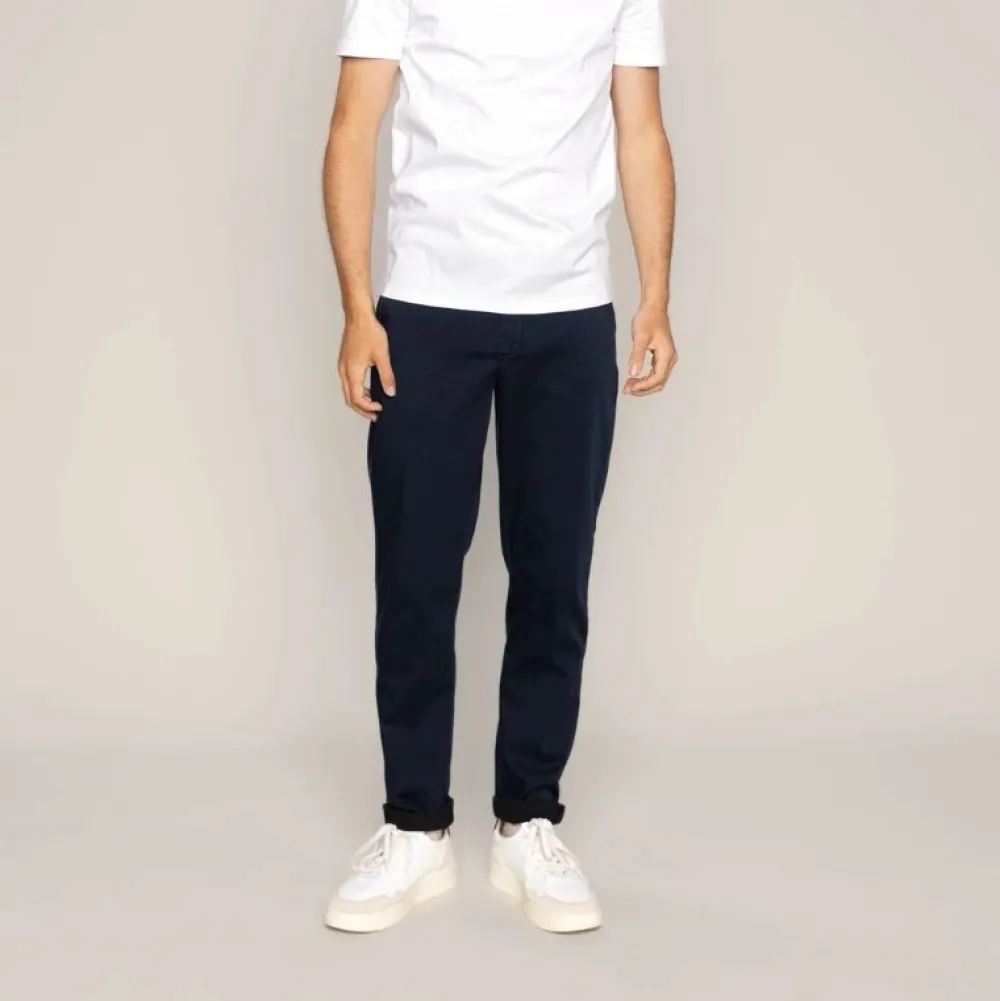 Mos Mosh Gallery Hunt Soft String Pant Navy^ Underdele