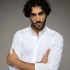 Mos Mosh Gallery Marco Jersey White^ Overdele