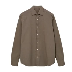 Mos Mosh Gallery Marco Oxford Shirt Chocolate Brown^ Overdele