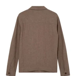 Mos Mosh Gallery Milo Plage Overshirt Chocolate Chip^ Overtøj