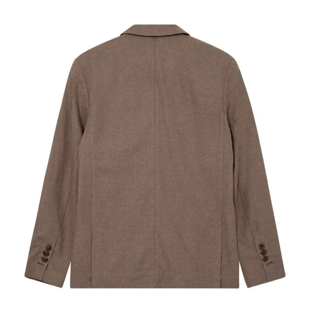 Mos Mosh Gallery Williams Plage Blazer Chocolate Chip Melange^ Overdele